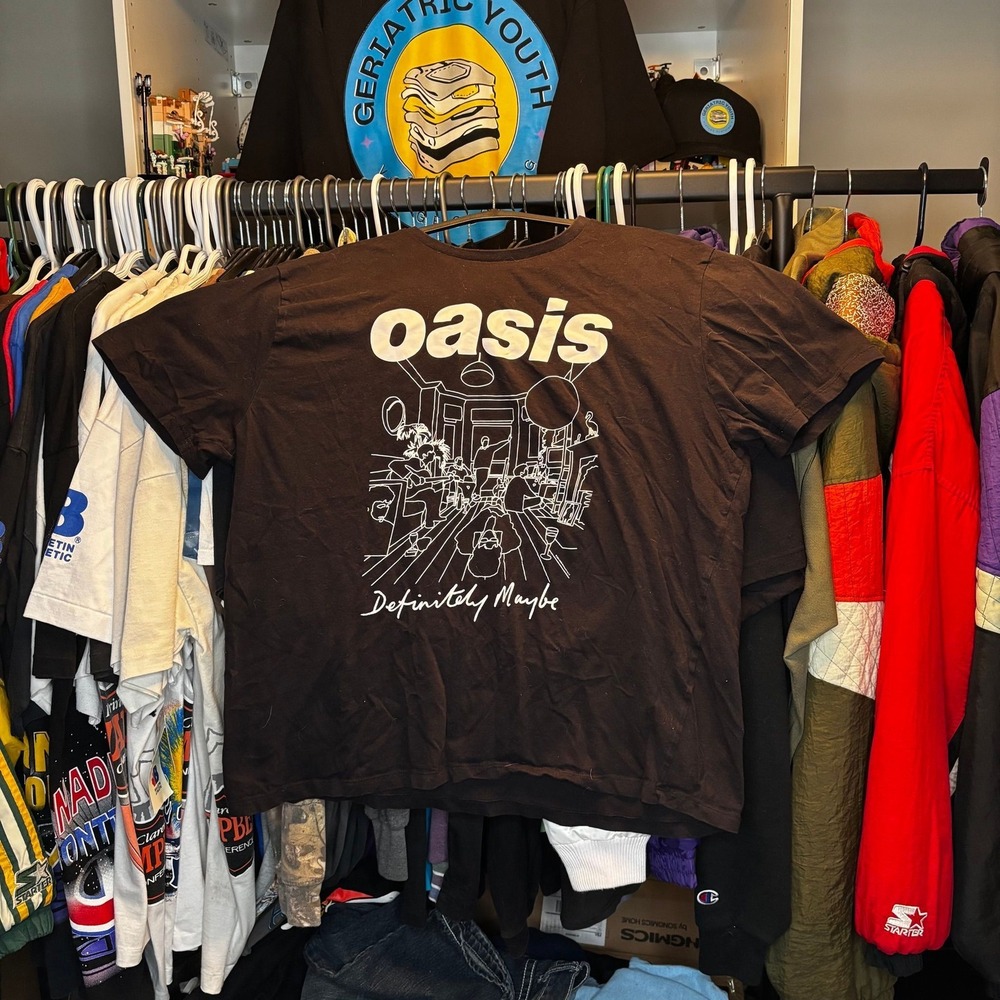 Oasis Definitely Maybe Band Tee XL